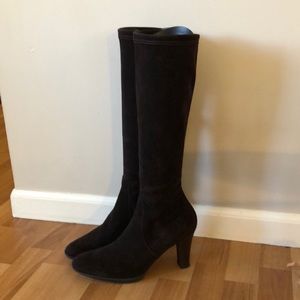 Aquatalia Rhumba boots - Chocolate Brown